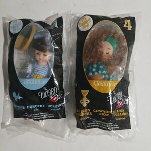 McDonalds 2008 Madame Alexander Wizard of Oz Doll Toys #1 and #4 (NEW)